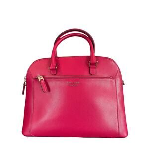 KATE SPADE Louise Dome Satchel Medium in Cerise Pink NWT